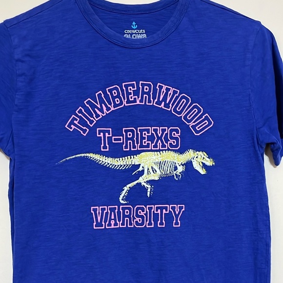 J. Crew Crewcuts Glow in The Dark Tee Sz XL - Picture 3 of 6